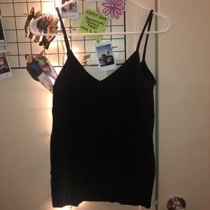 Literally just a black camisole